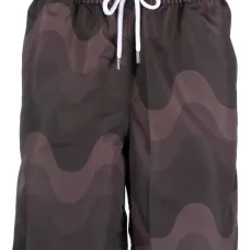 Плавки-шорты с принтом