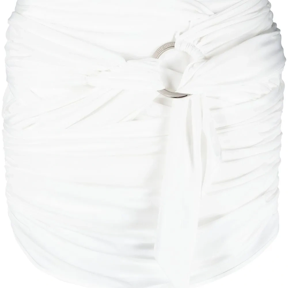 Юбка с драпировкой