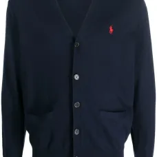 Кардиган с V-образным вырезом