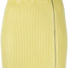 Юбка мини в рубчик