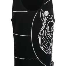 Топ с тигровым принтом