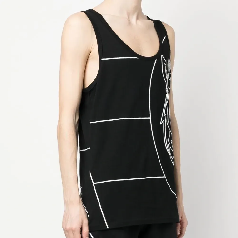 Топ с тигровым принтом