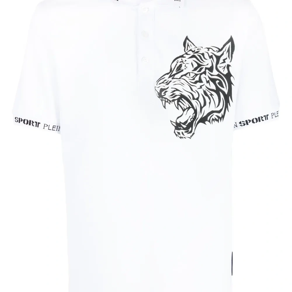 Рубашка поло с принтом