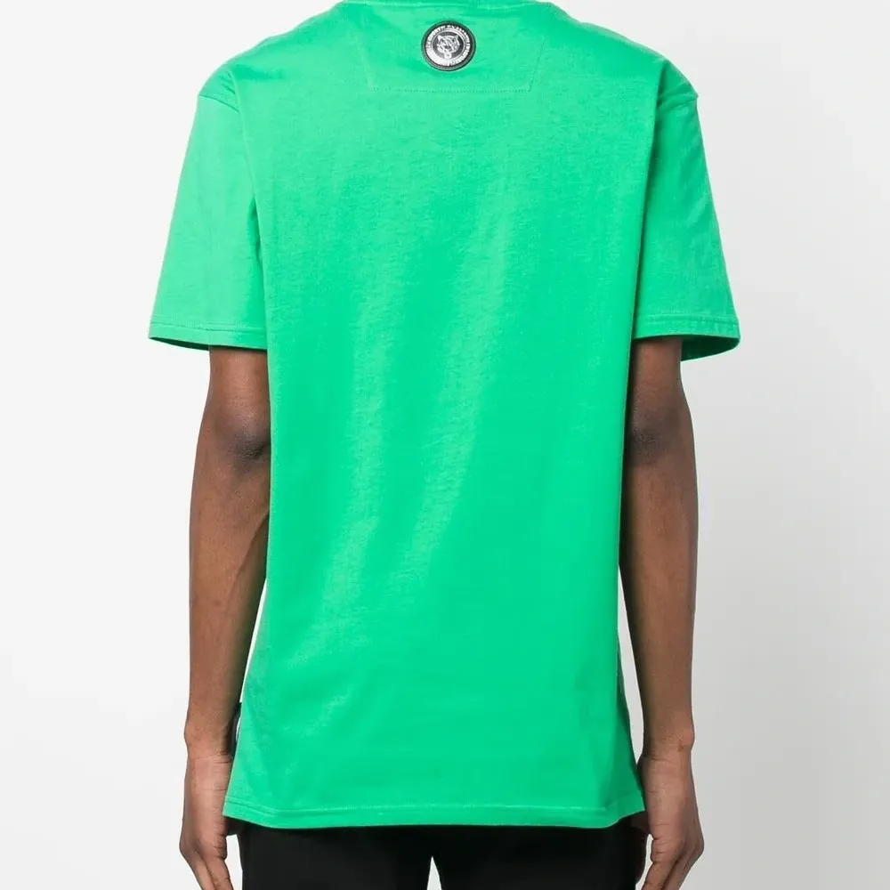 Футболка с круглым вырезом и принтом