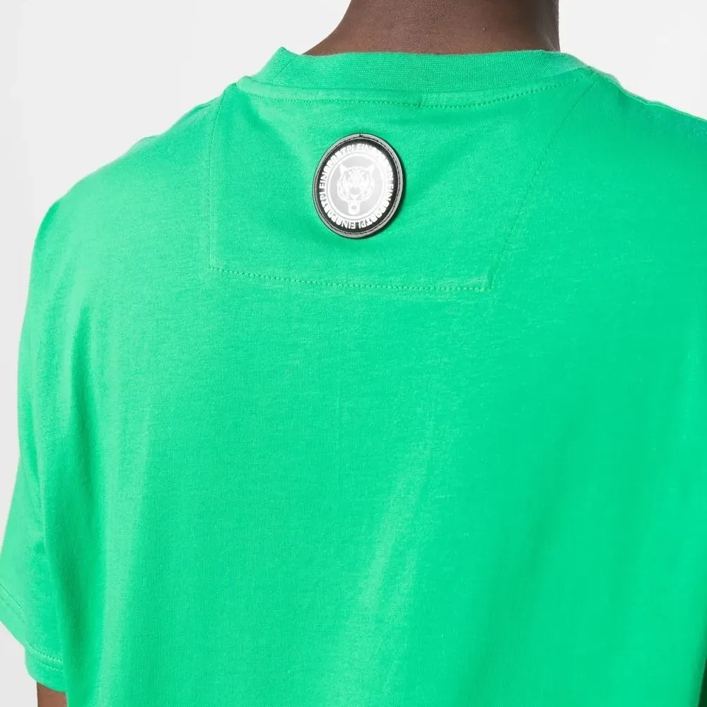 Футболка с круглым вырезом и принтом