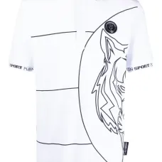 Рубашка поло с принтом