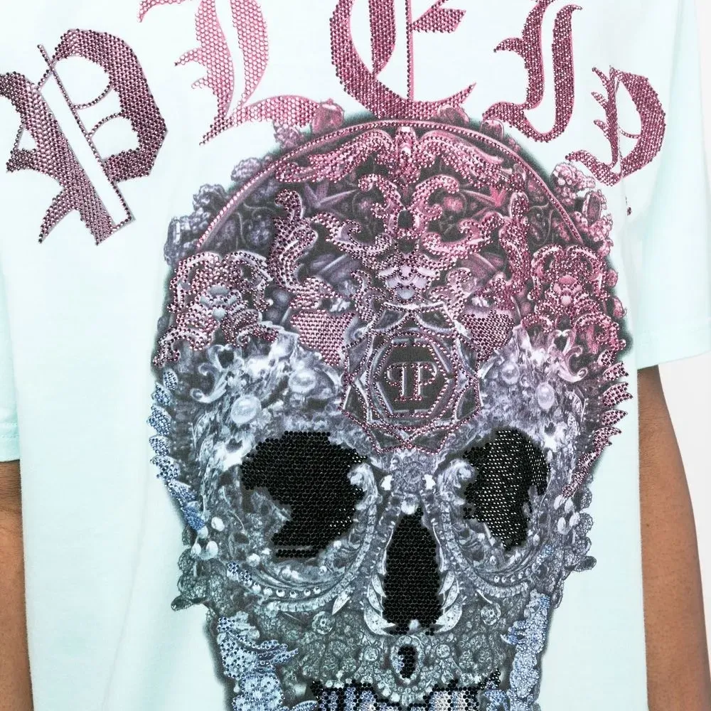 Футболка с декором Skull