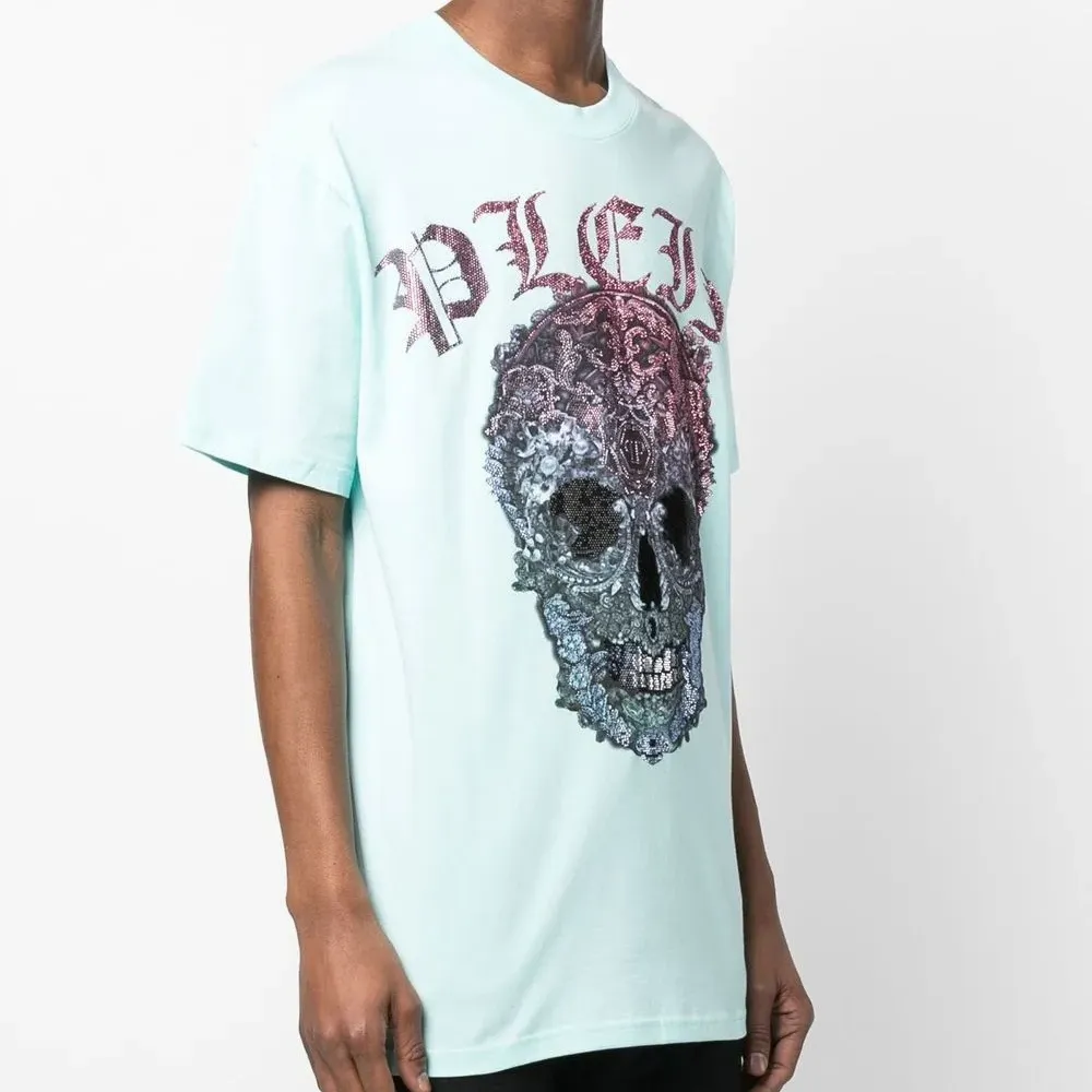 Футболка с декором Skull