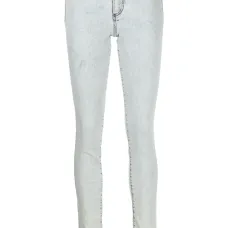 Джинсы скинни с завышенной талией