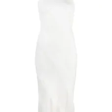 Трикотажное платье-комбинация