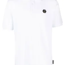 Рубашка поло с принтом Skull