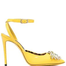 Босоножки с кристаллами