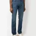 Джинсы средней посадки прямого кроя Джинсы средней посадки прямого кроя