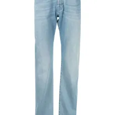 Джинсы средней посадки прямого кроя