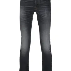 Джинсы Super Straight с нашивкой-логотипом