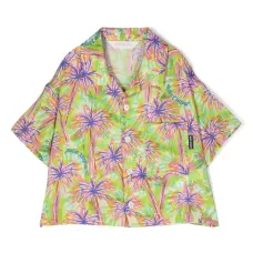 Рубашка с короткими рукавами и принтом