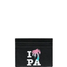 Картхолдер с графичным принтом