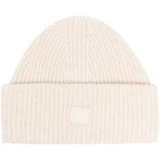 Шапка бини в рубчик с логотипом