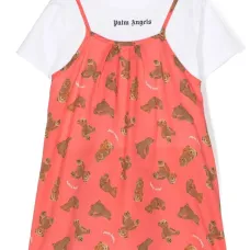 Платье-футболка с принтом