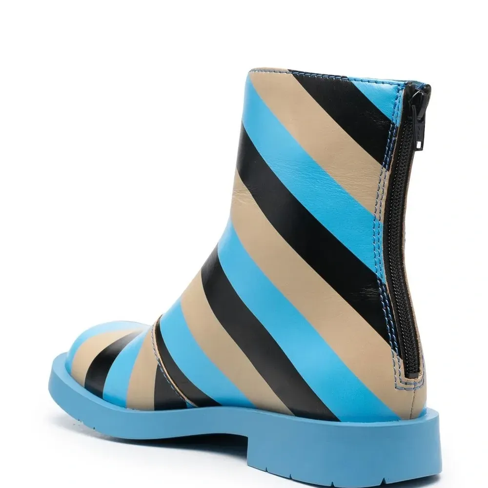 Ботинки в полоску