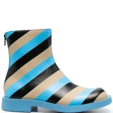 Ботинки в полоску