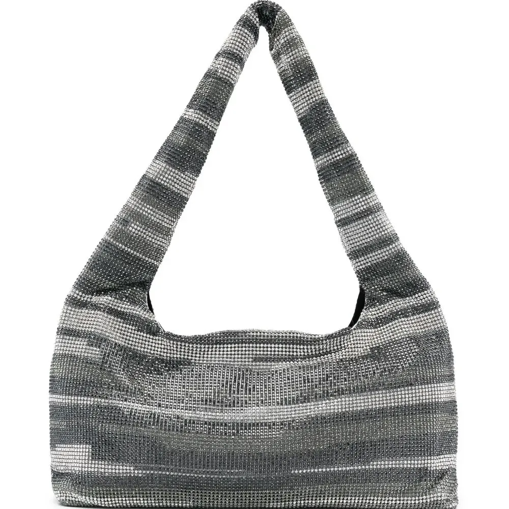 Сетчатая сумка Armpit с кристаллами