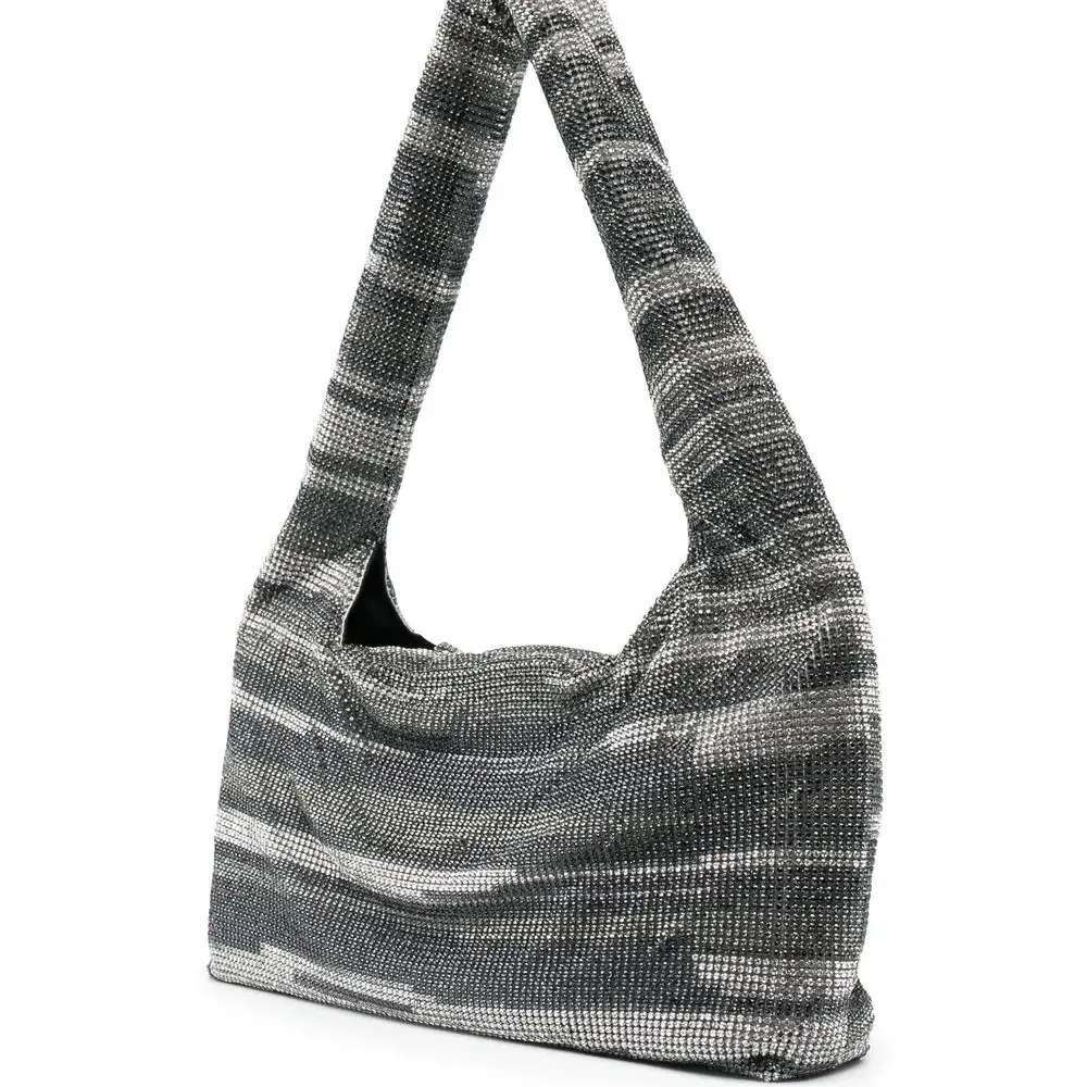 Сетчатая сумка Armpit с кристаллами