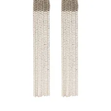 Серьги Shiny с бахромой