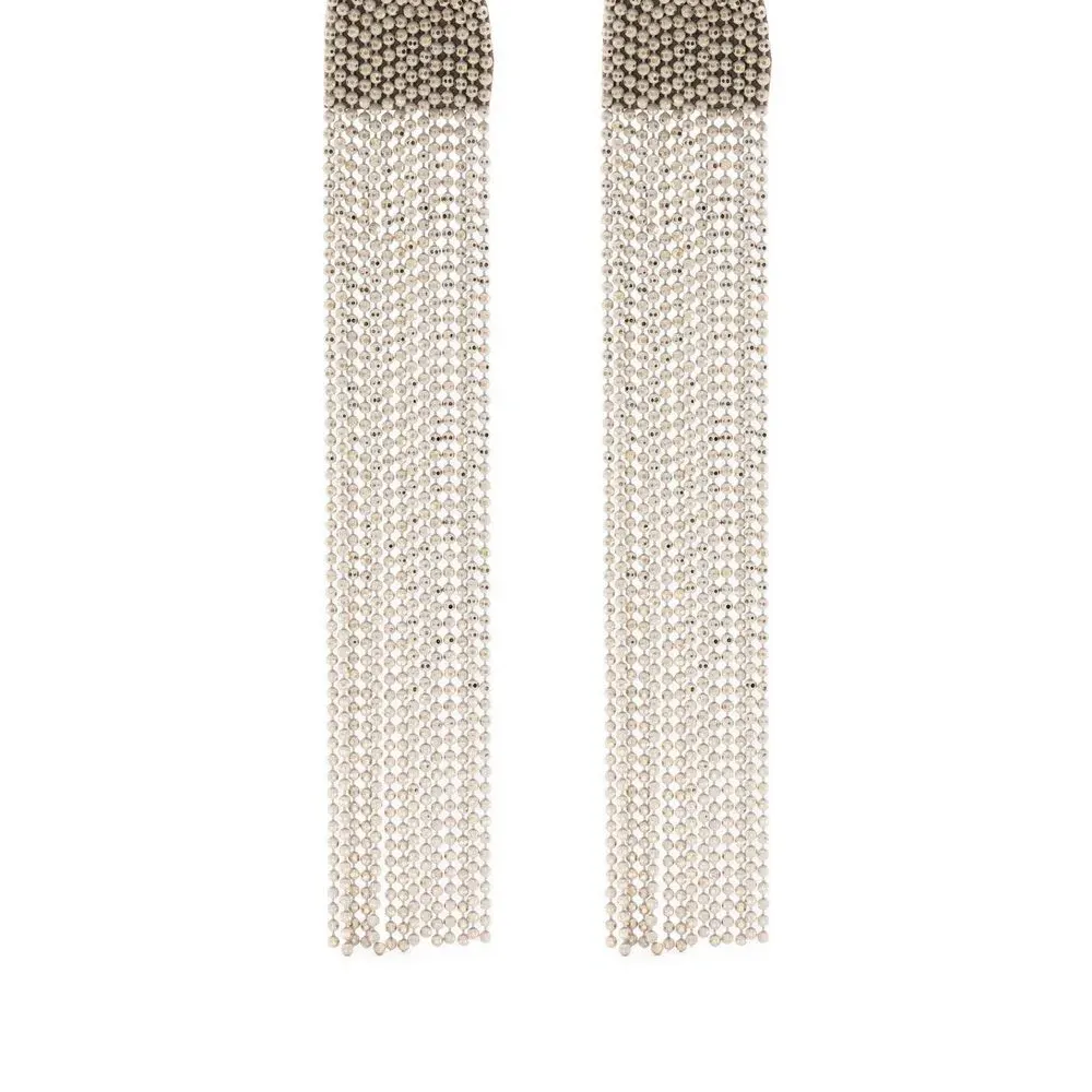 Серьги Shiny с бахромой