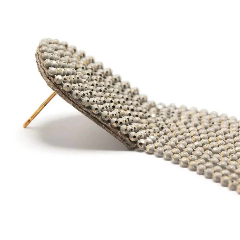 Серьги Shiny с бахромой