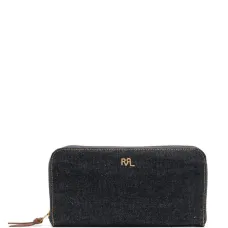 джинсовый кошелек с логотипом