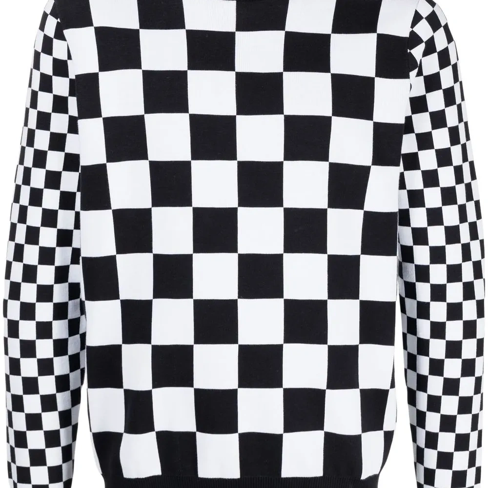 Джемпер в клетку