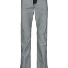 Брюки с контрастными вставками