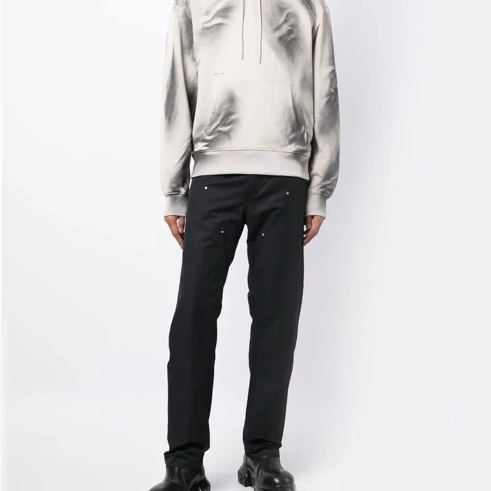 Худи с абстрактным принтом