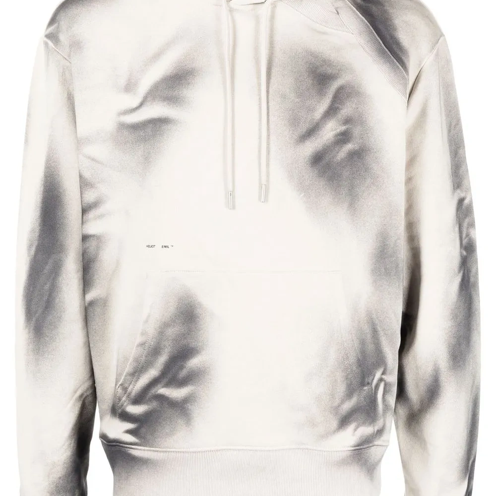 Худи с абстрактным принтом