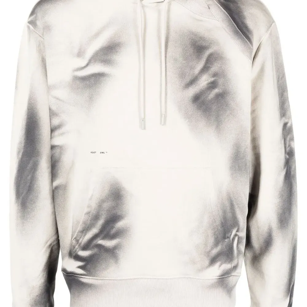 Худи с абстрактным принтом