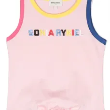 Топ с вышитым логотипом