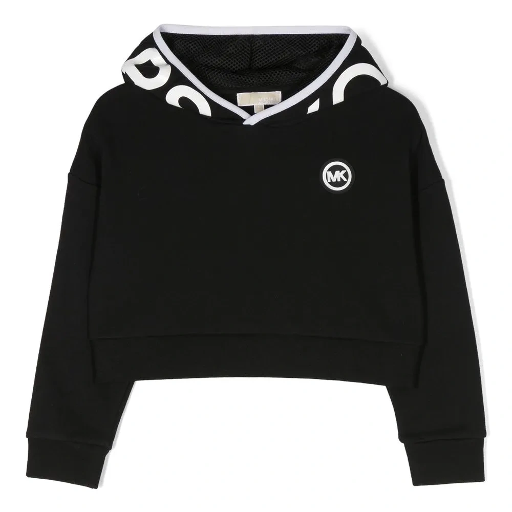 Худи с нашивкой-логотипом