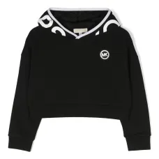 Худи с нашивкой-логотипом