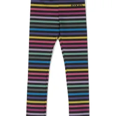 Полосатые легинсы с логотипом Полосатые легинсы с логотипом
