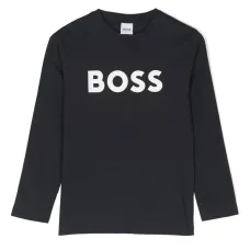 Футболка с длинными рукавами и логотипом