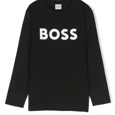 Футболка с длинными рукавами и логотипом