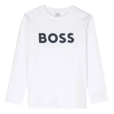 Футболка с длинными рукавами и логотипом