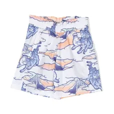 Шорты с графичным принтом