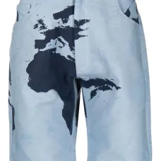 Шорты-бермуды с абстрактным принтом Шорты-бермуды с абстрактным принтом