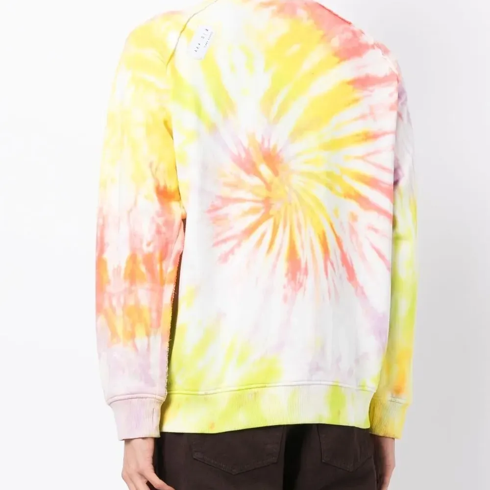 Толстовка с принтом тай-дай из коллаборации с Hiroshi Fujiwara