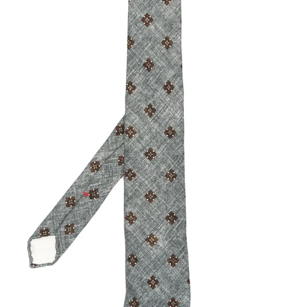 Шелковый галстук с узором