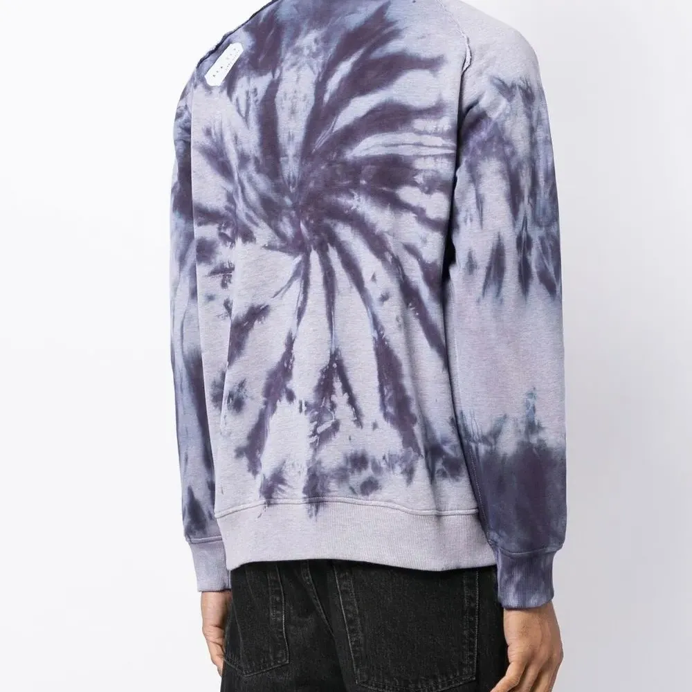 Толстовка с принтом тай-дай из коллаборации с Hiroshi Fujiwara