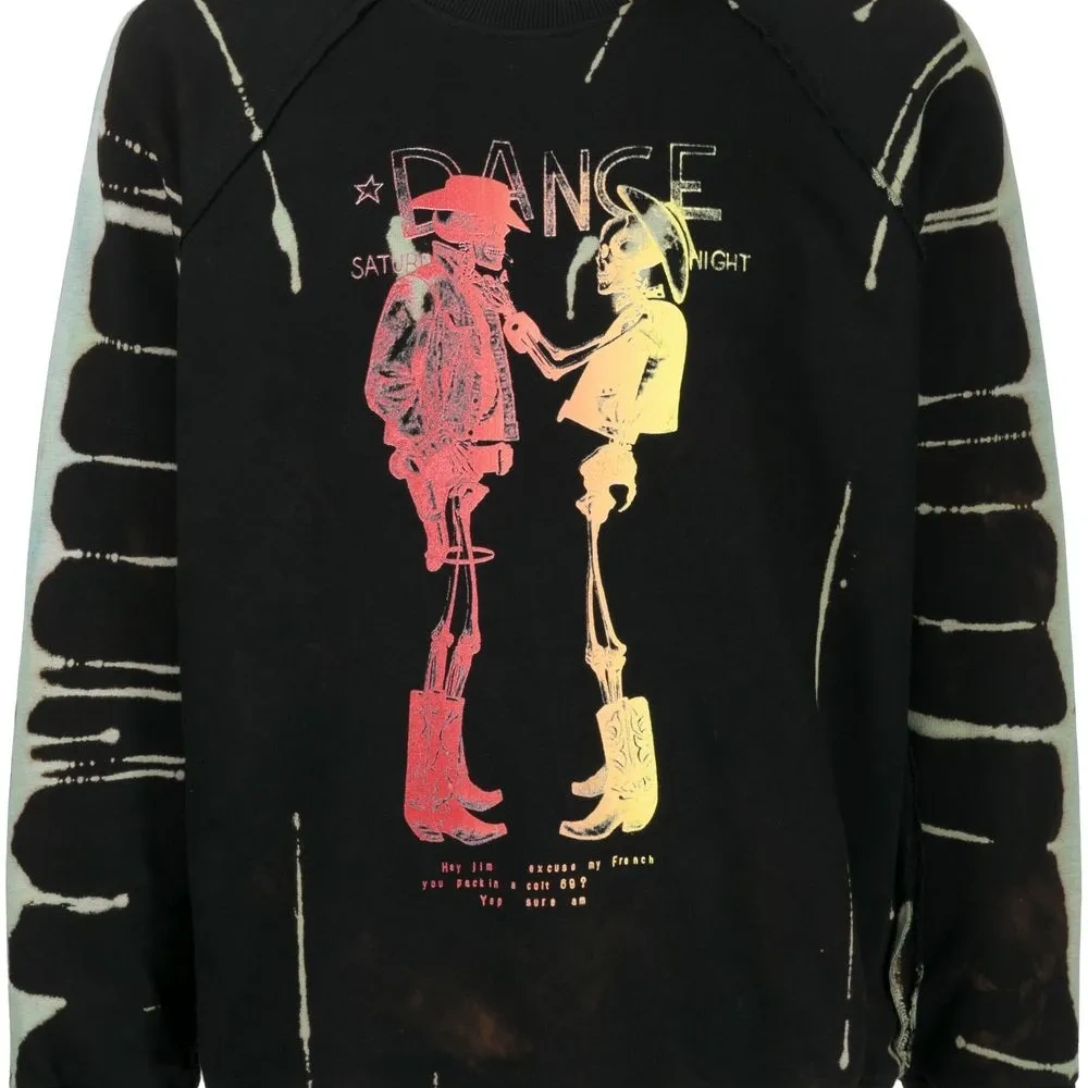 Толстовка с принтом из коллаборации с Hiroshi Fujiwara