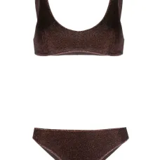 Бикини с эффектом металлик